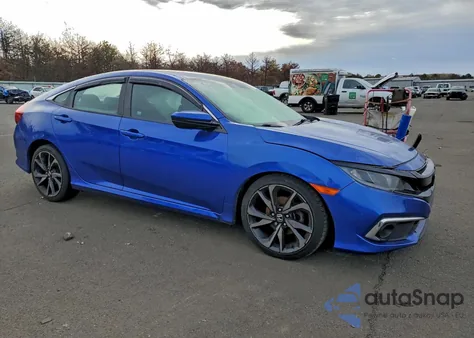 2020 Honda Civic Sport from USA, damaged, VIN 2HGFC2F86LH538780